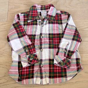 Hanna Andersson French Terry Button Down